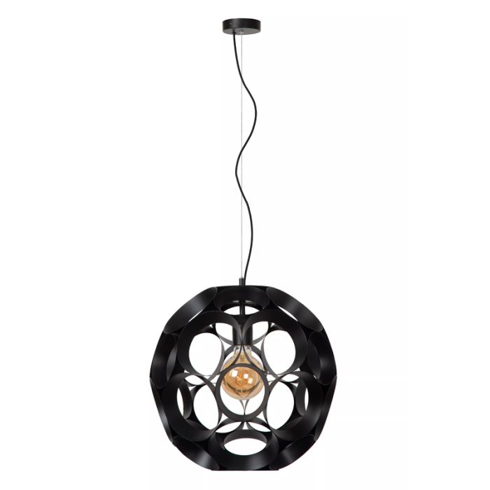 Sort pendler lampe modern, Hannelore
