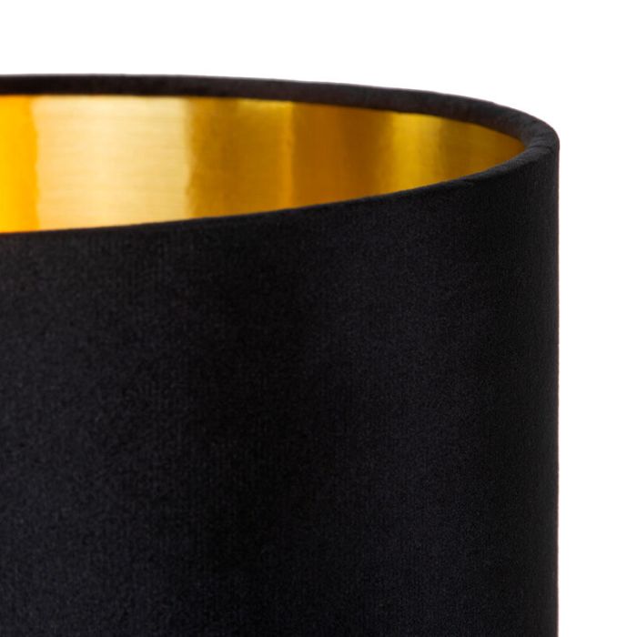Sort gulv lampe retro, Esterad, med brytare