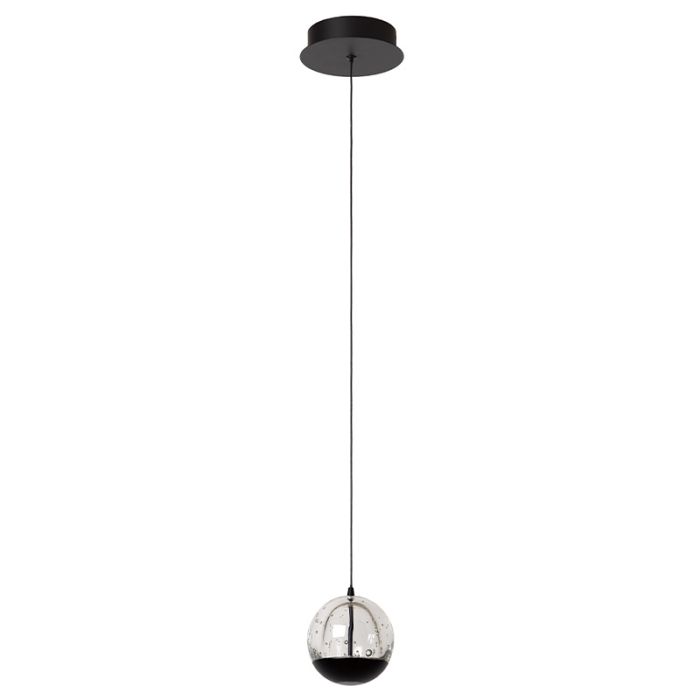 Sort pendler lampe modern, Sentubal, 6,3W, 2700K LED