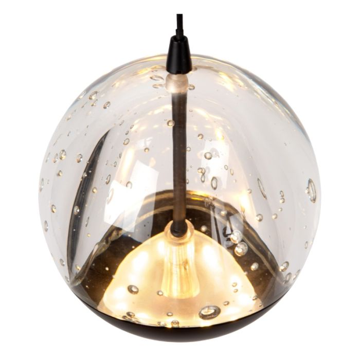 Sort pendler lampe modern, Sentubal, 5,2W, 2700K LED