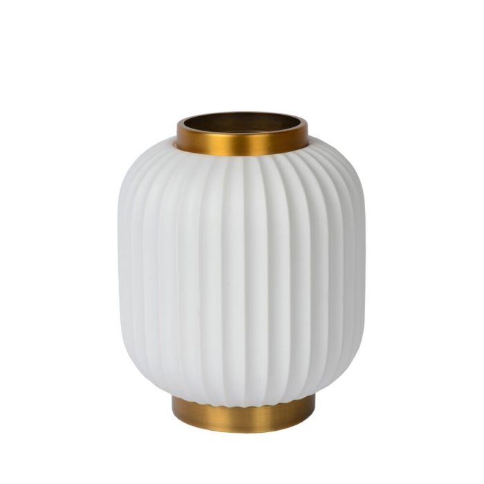 Hvid bordlampe retro, Gosse, med brytare