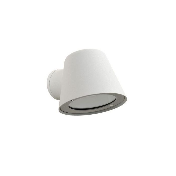 Hvid udendørslampe modern, Dingo, IP44