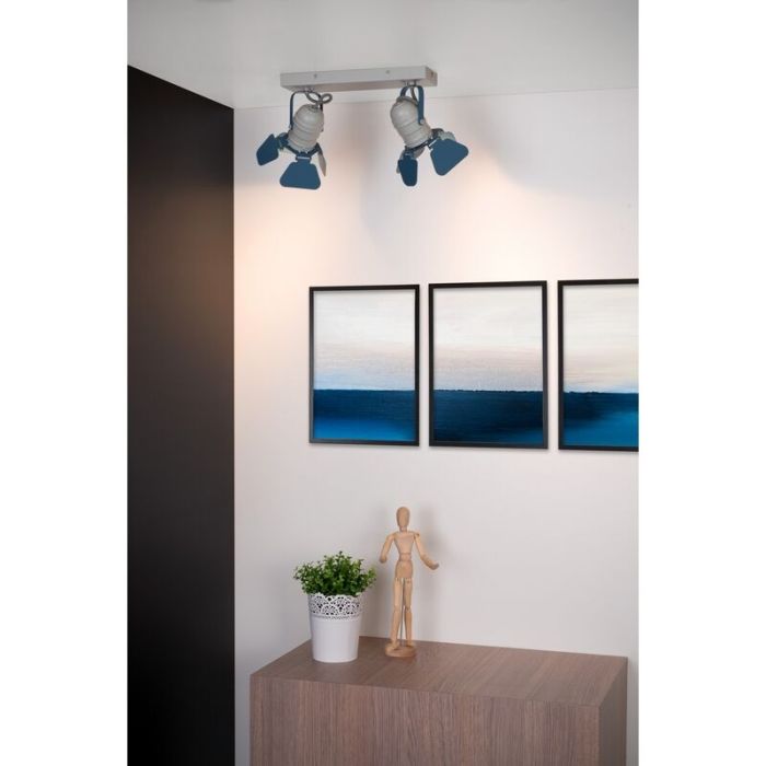 Blå loftspot til børneværelse modern, Picto