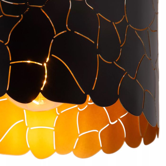 Sort loftlampe modern, Almelo