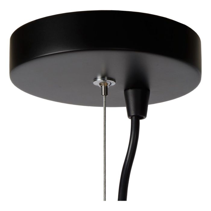 Sort pendler lampe modern, Leanne
