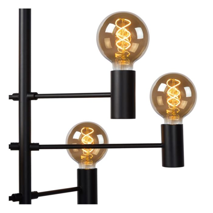 Sort pendler lampe modern, Leanne