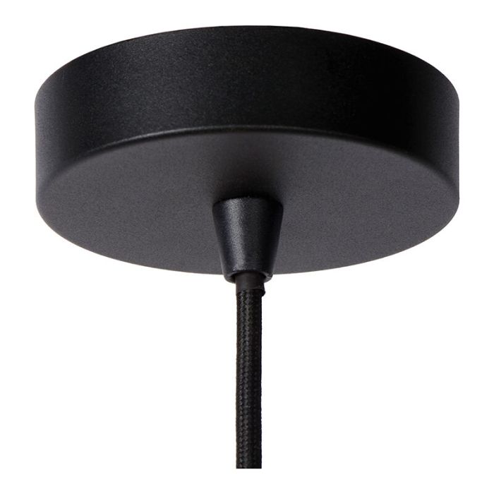 Sort pendler lampe modern, Lester