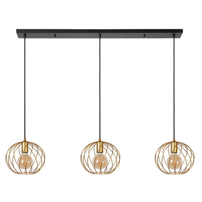 Messing pendler lampe klassisk, Danza