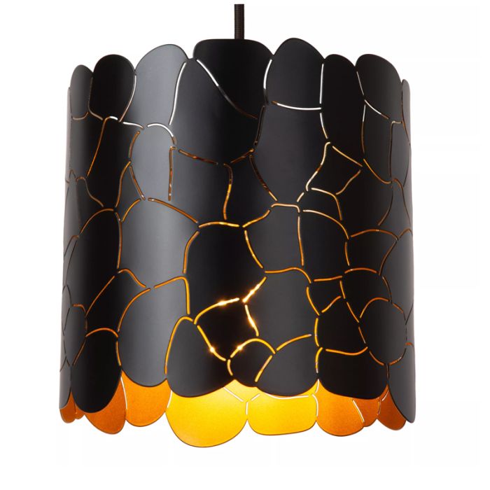 Sort pendler lampe modern, Almelo