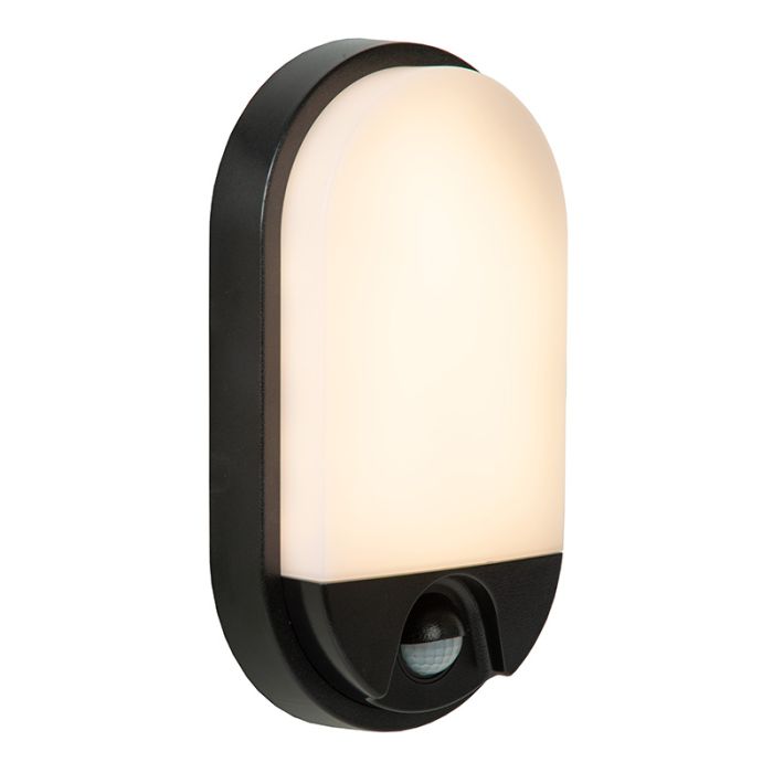 Hvid væglampe badeværelse modern, Hups Ir, 10W, 3000K LED, IP54