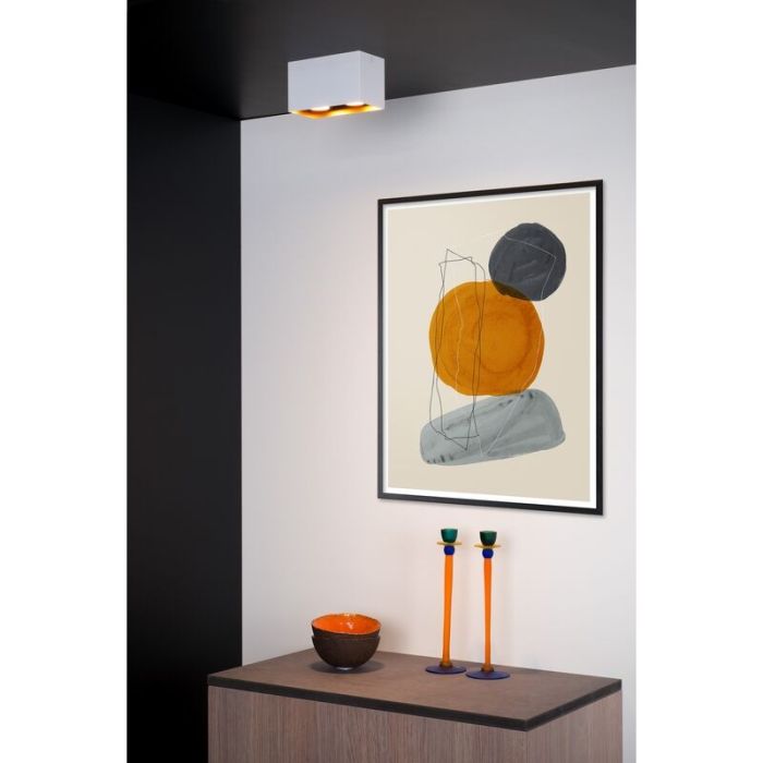 Hvid loftspot modern, Bido