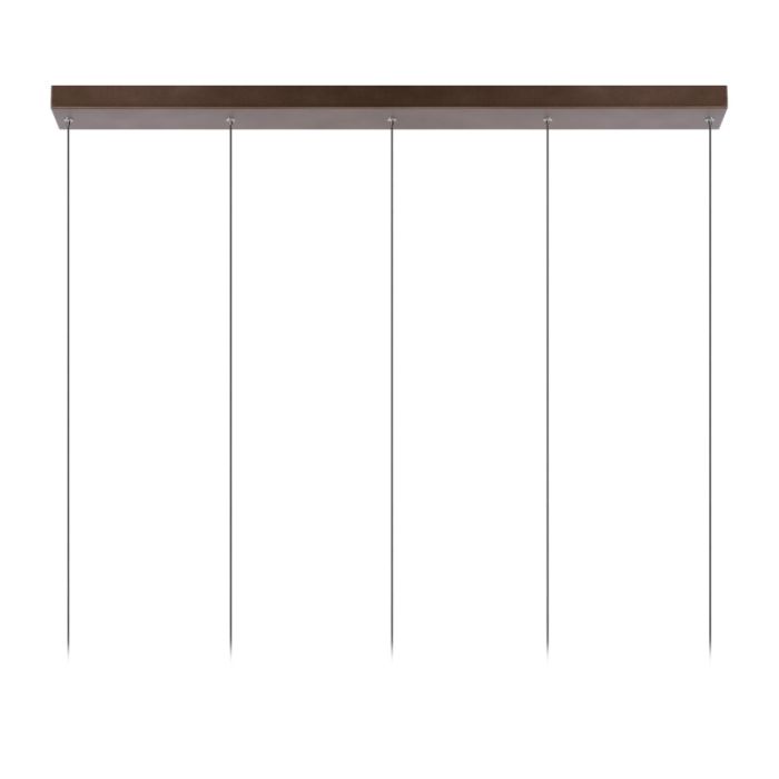 Brun pendler lampe modern, Margary, 4,2W, 2700K LED