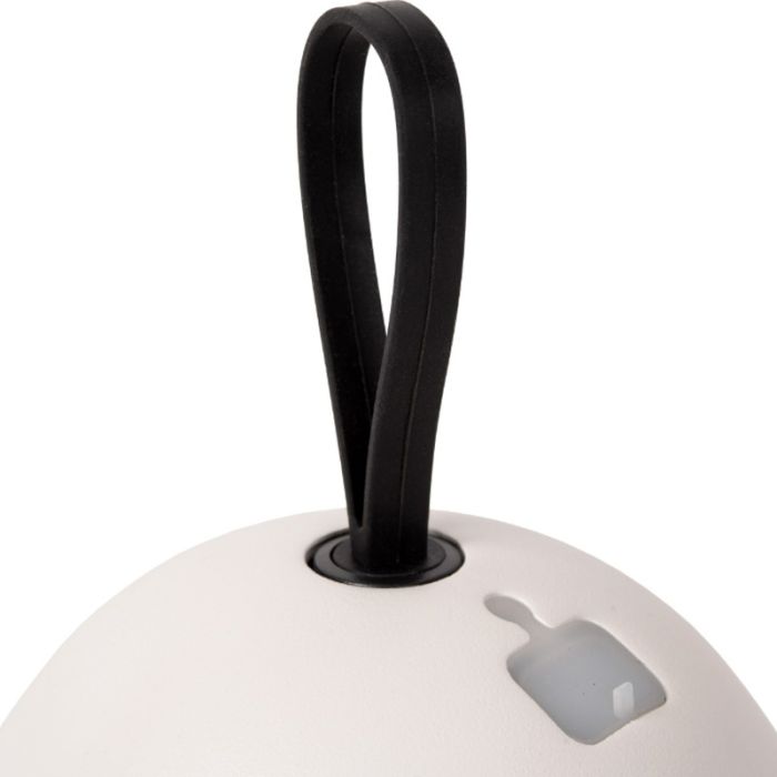 Hvid genopladelige væglampe modern, Lunex, 2W, 3000K LED, IP54, med brytare
