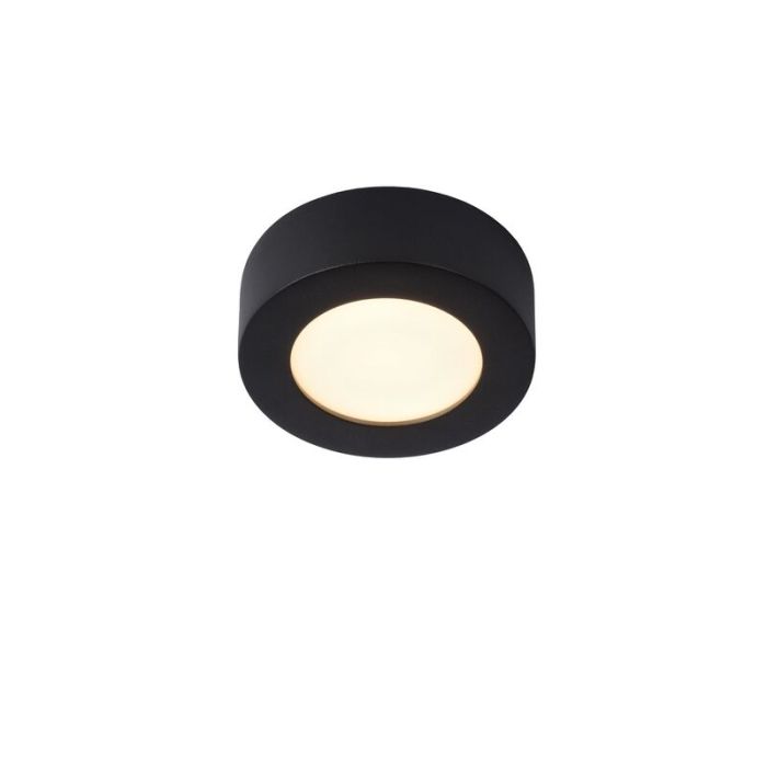 Sort plafond modern, Brice, 8W, 3000K LED, IP44
