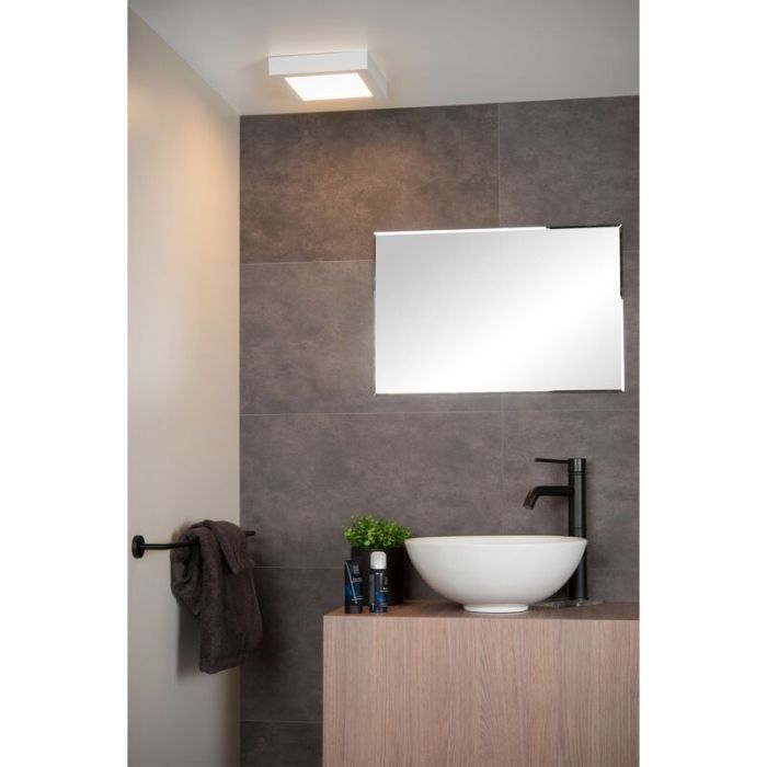 Hvid plafond modern, Brice, 22W, 3000K LED, IP44