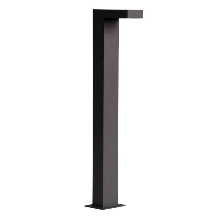 Antracit udendørslampe modern, Texas, 6W, 3000K LED, IP54