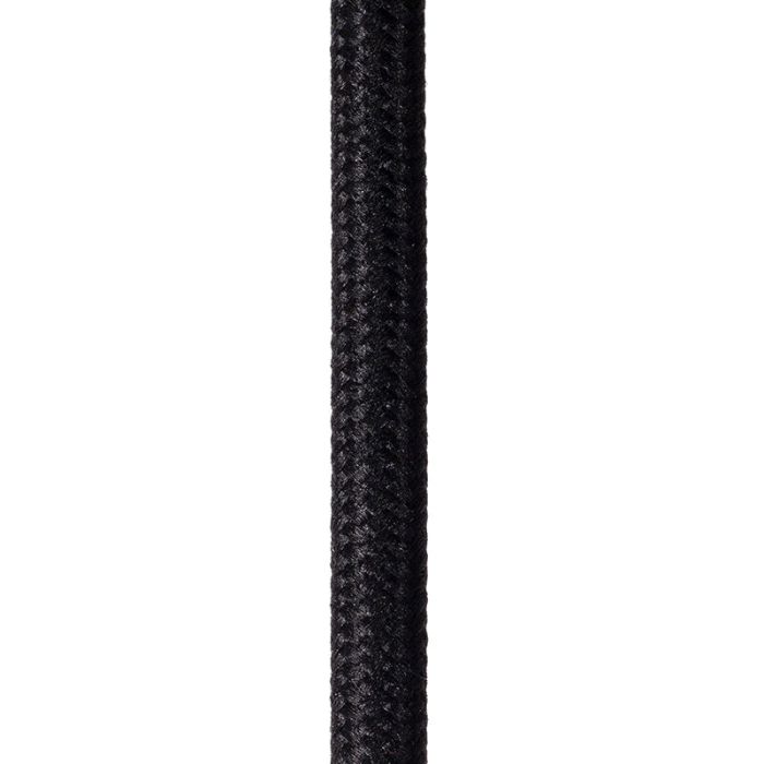 Sort pendler lampe klassisk, Nolan