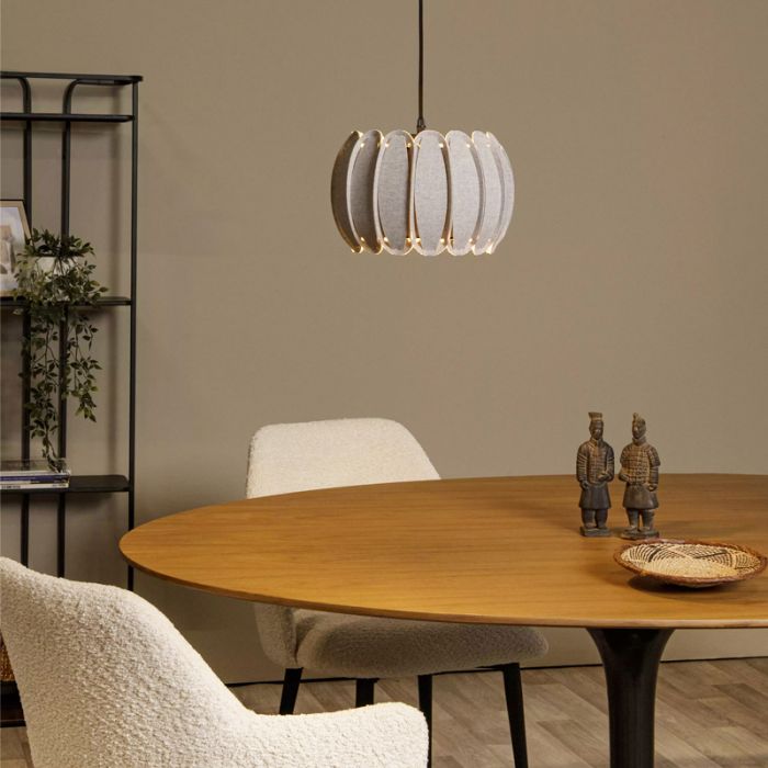 Grå pendler lampe modern, Spencer