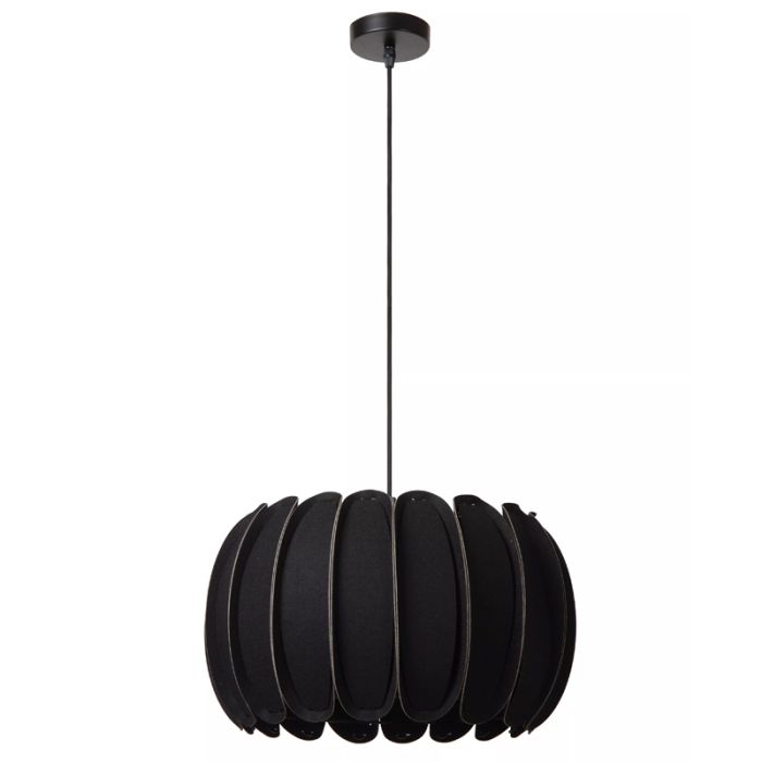 Sort pendler lampe modern, Spencer