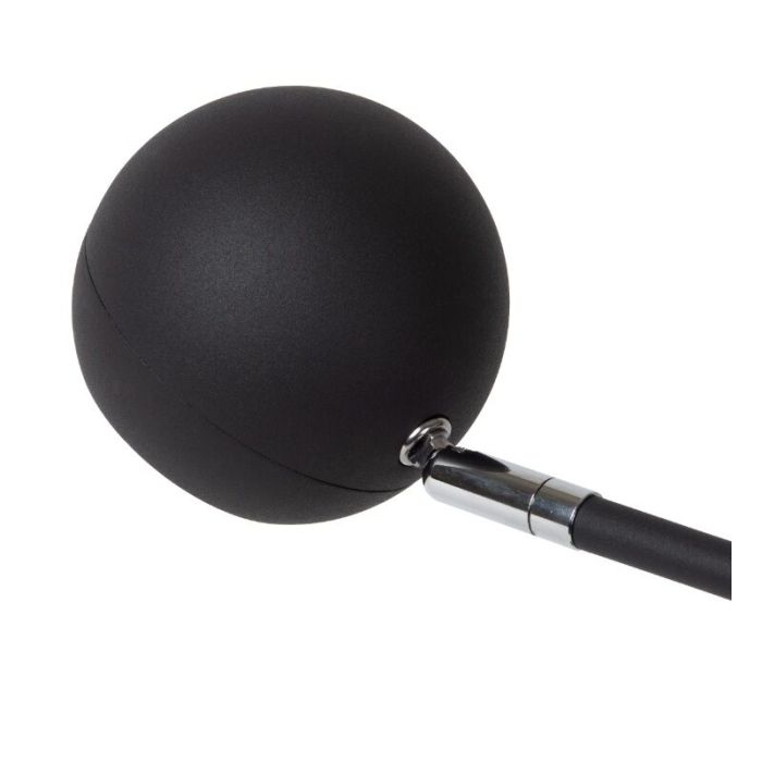 Sort genopladelige gulvlampe modern, Comet, 3W, 2700K LED, med beröringsdimmer