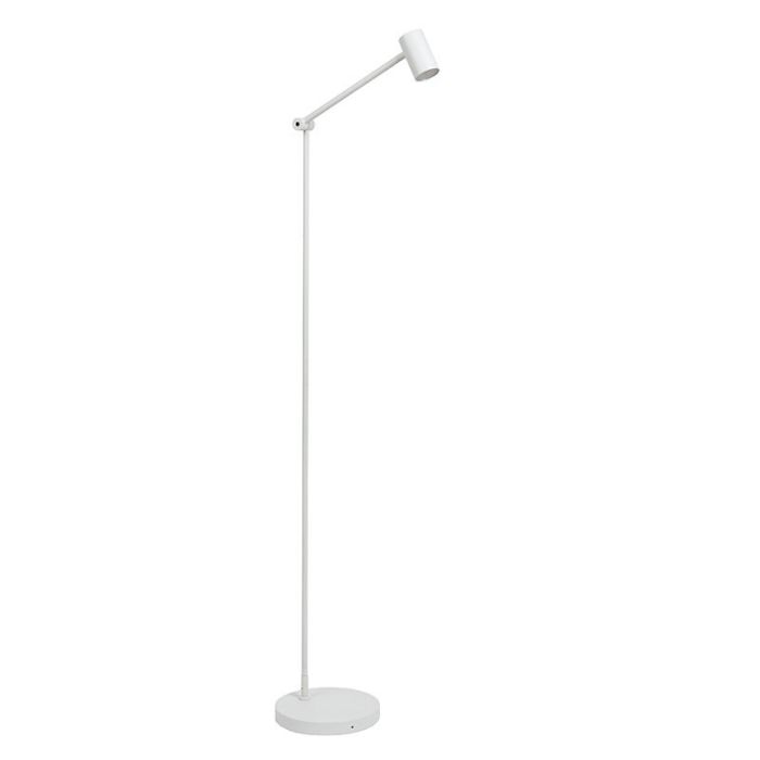 Hvid genopladelige gulvlampe modern, Tipik, 3W, 2700K LED, med beröringsdimmer