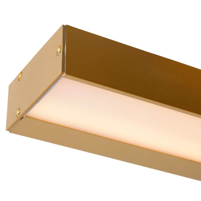 Messing væglampe badeværelse modern, Alexa, 8W, 3000K LED, IP44