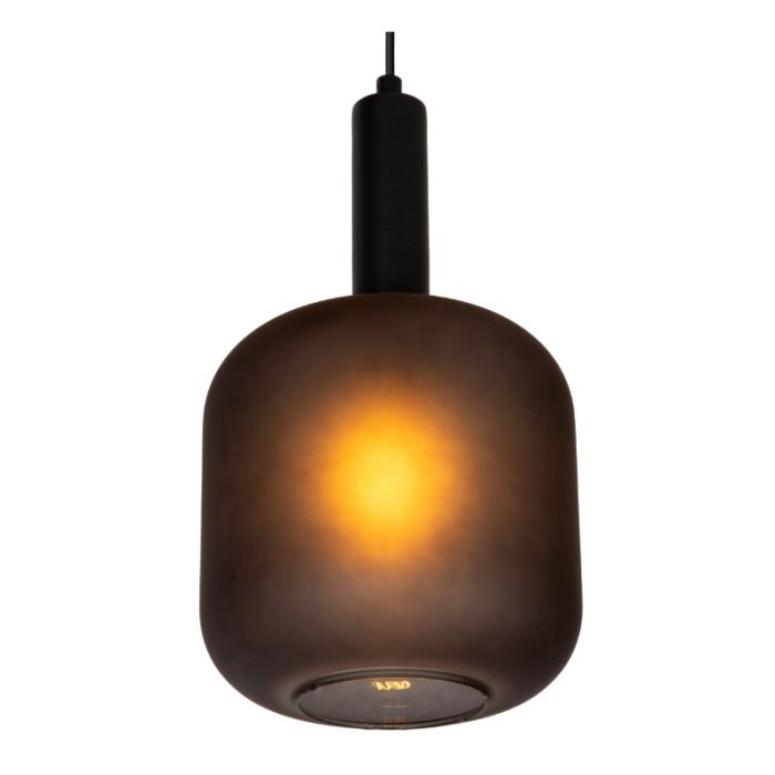 Sort pendler lampe modern, Eloise