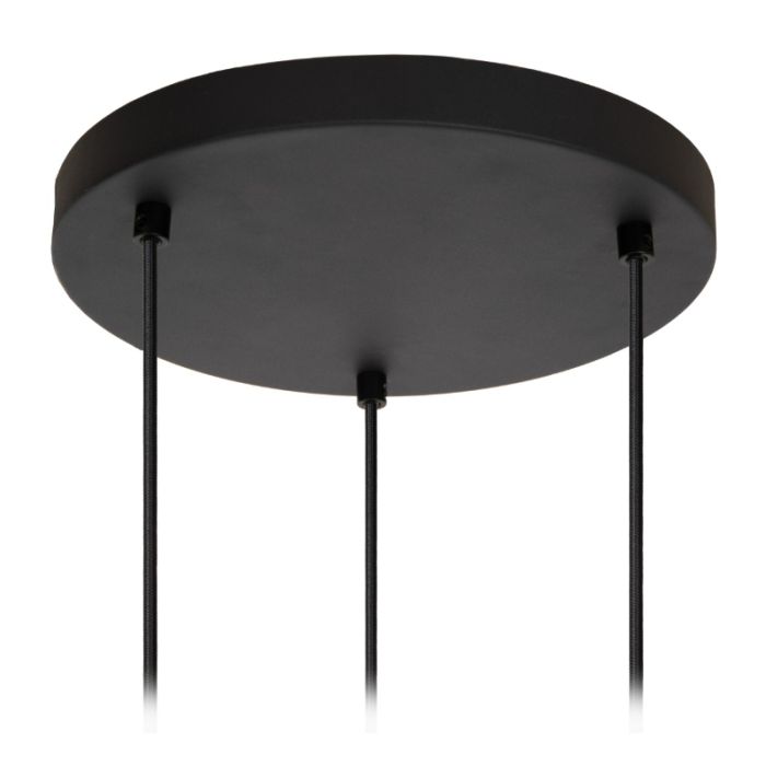 Sort pendler lampe modern, Eloise