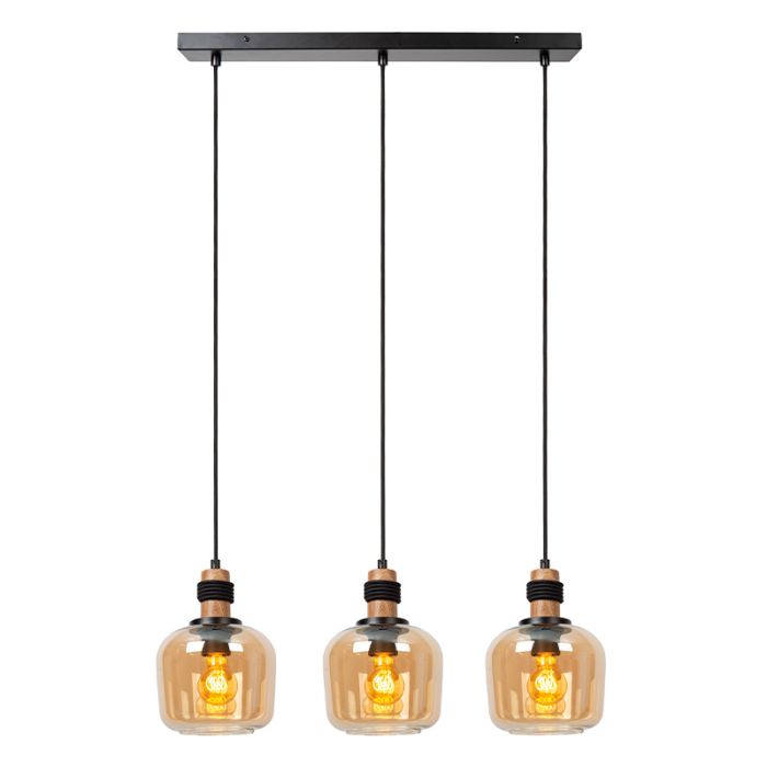 Rav pendler lampe retro, Ilona
