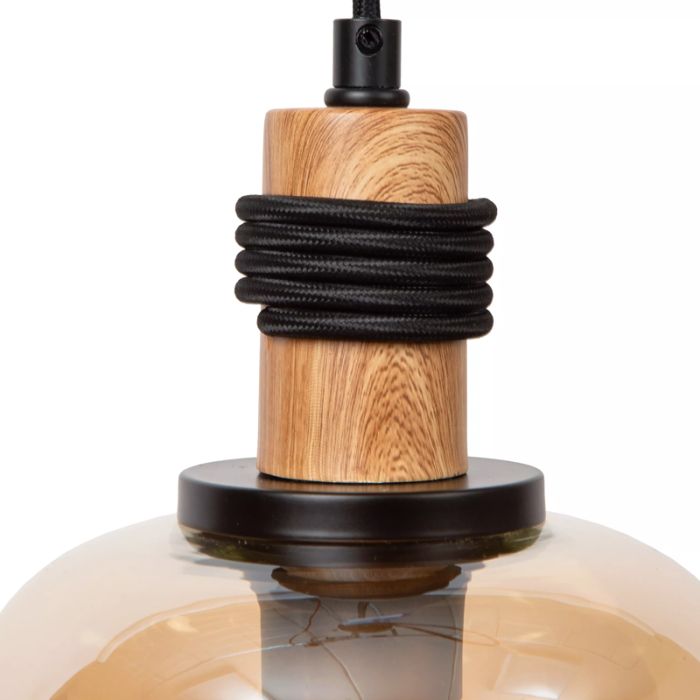 Rav pendler lampe retro, Ilona