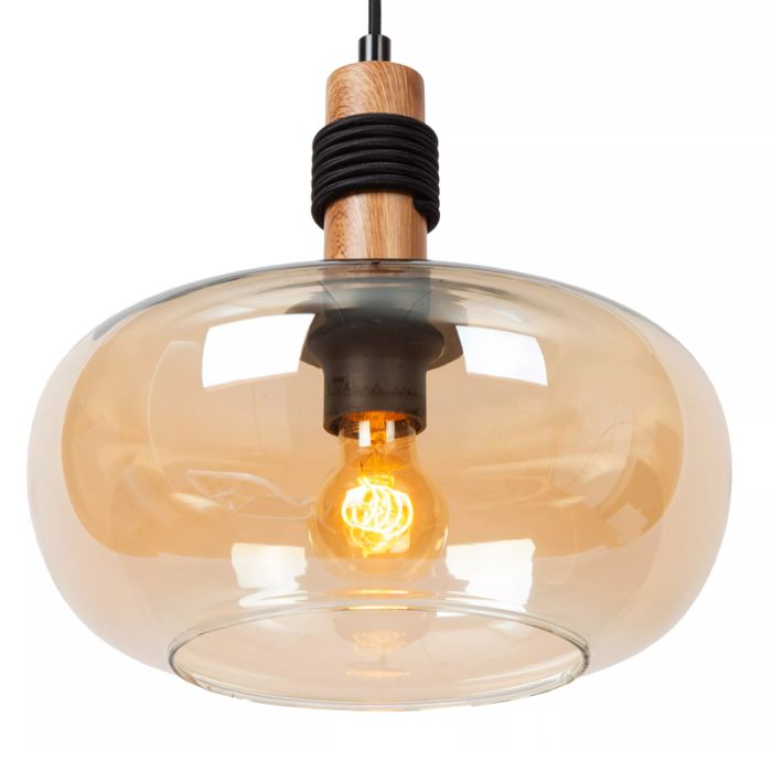 Rav pendler lampe retro, Ilona