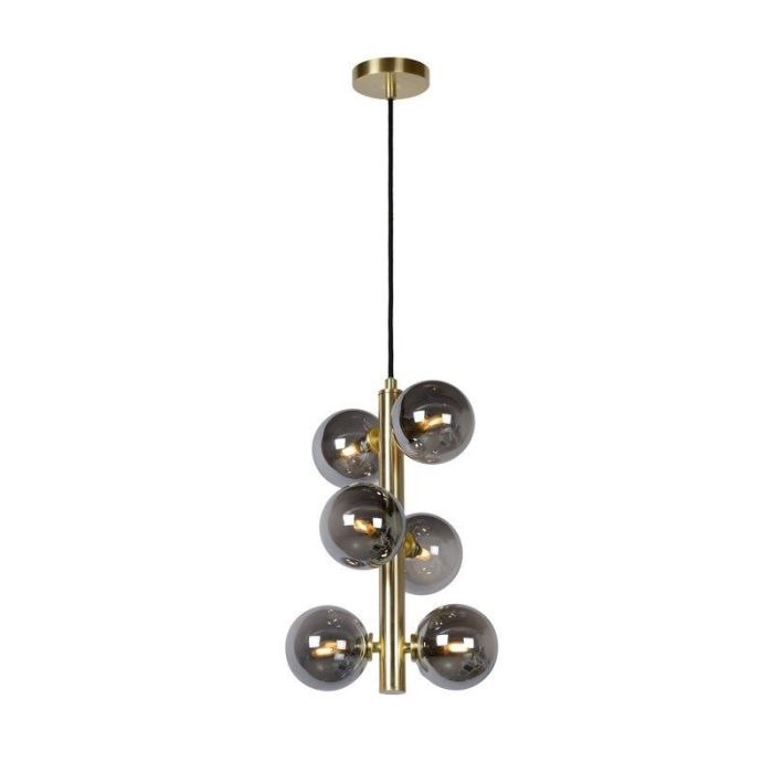 Guld pendler lampe retro, Tycho