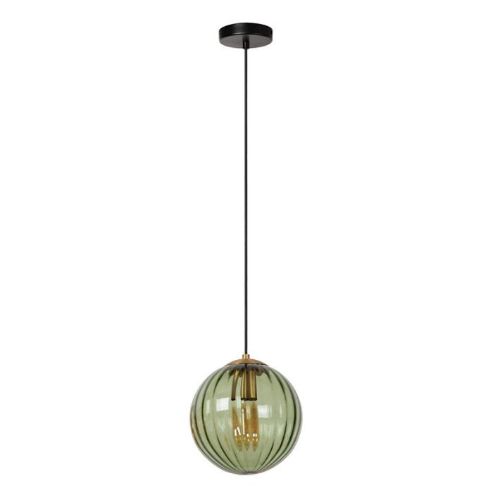 Grøn pendler lampe retro, Monsaraz