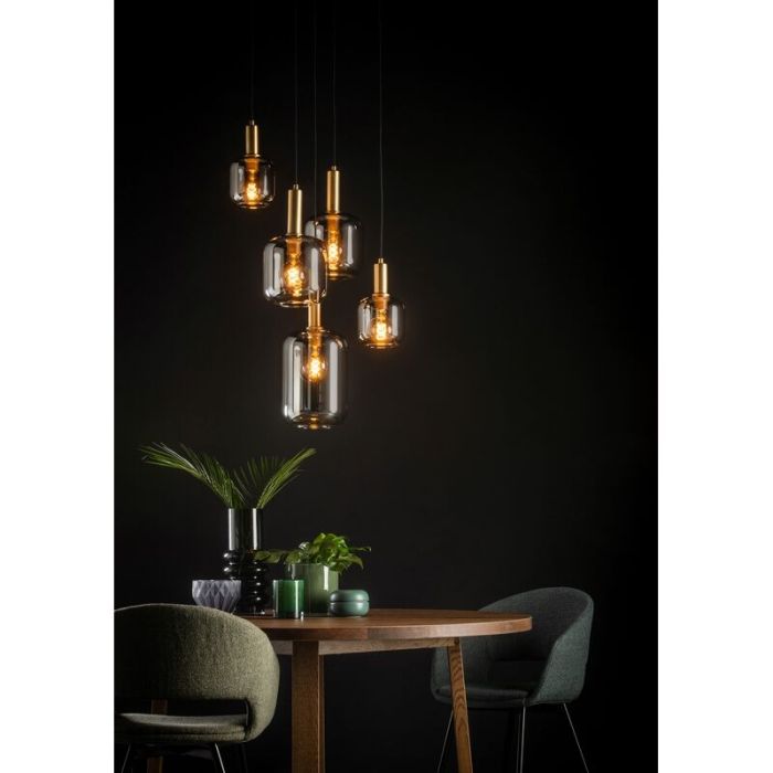 Guld pendler lampe modern, Joanet