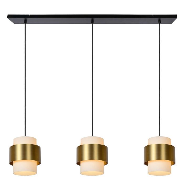 Guld pendler lampe klassisk, Firmin