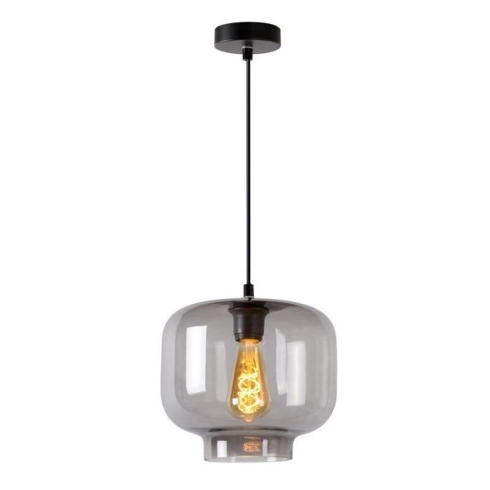 Sort pendler lampe modern, Medine