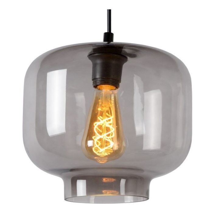 Sort pendler lampe modern, Medine