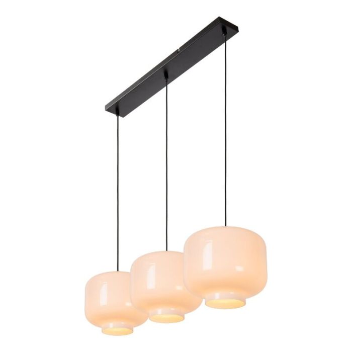 Hvid pendler lampe retro, Medine