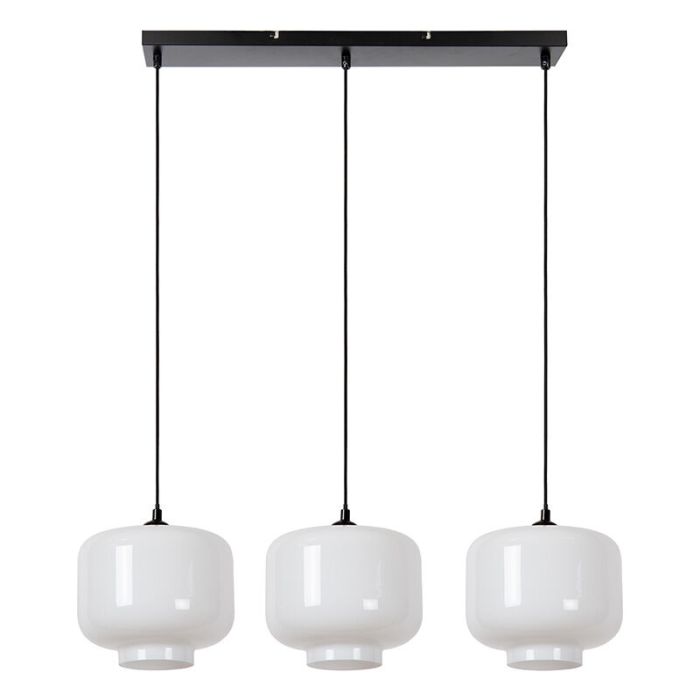 Hvid pendler lampe retro, Medine