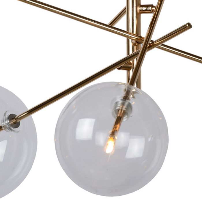 Guld pendler lampe modern, Alara