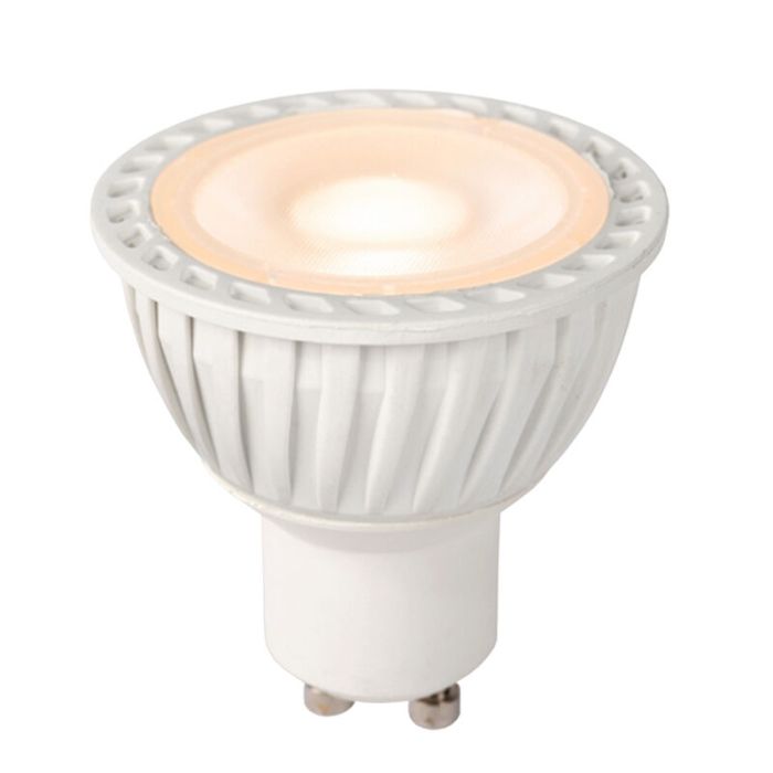 Lucide 3-trins dæmpbar LED pære GU10, Jordan, hvid, 5w, 2200K