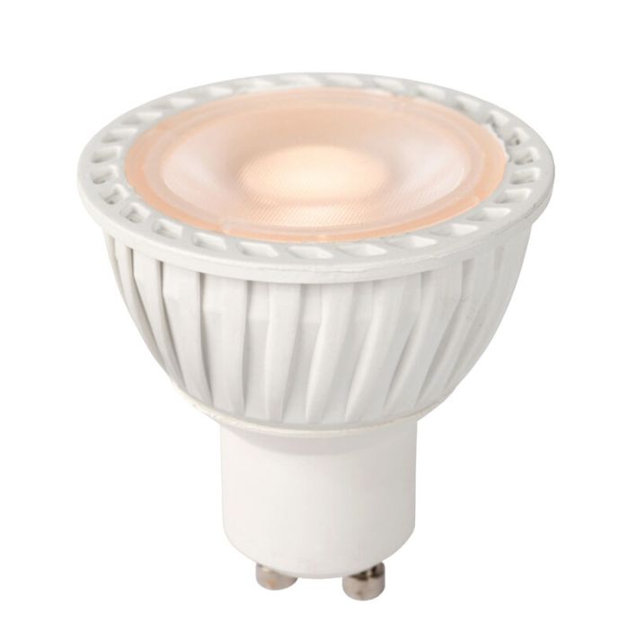 Lucide 3-trins dæmpbar LED pære GU10, Jordan, hvid, 5w, 2200K