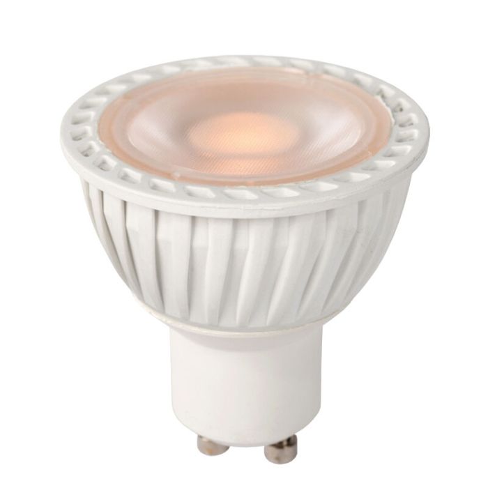 Lucide 3-trins dæmpbar LED pære GU10, Jordan, hvid, 5w, 2200K