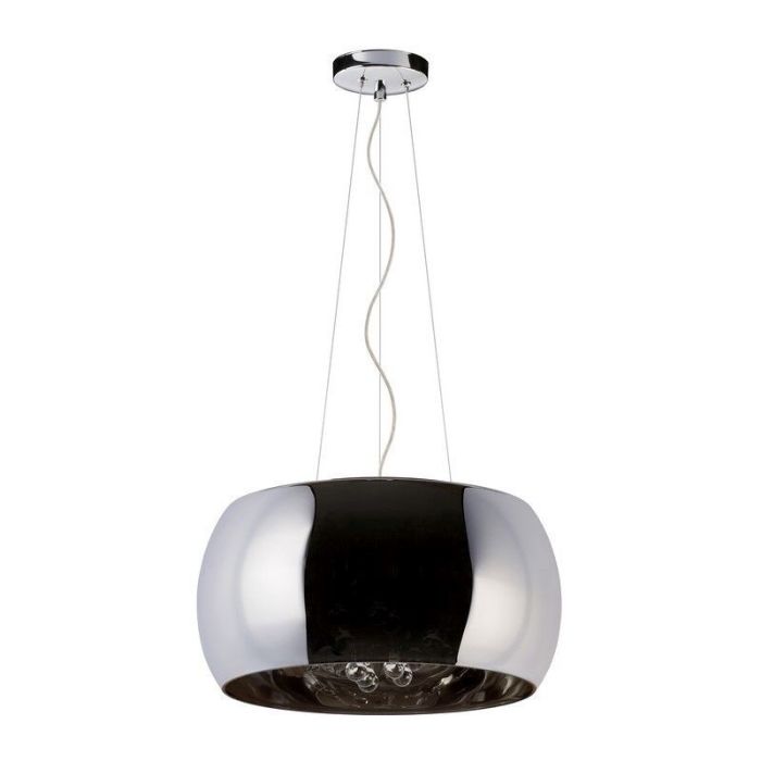 Krom pendler lampe modern, Pearl