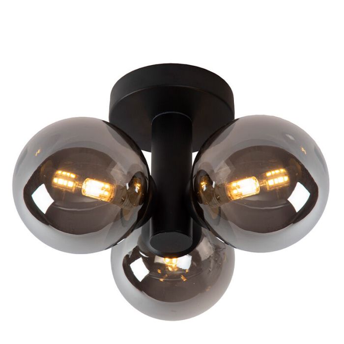 Sort loftlampe badeværelse modern, Trudy, IP44