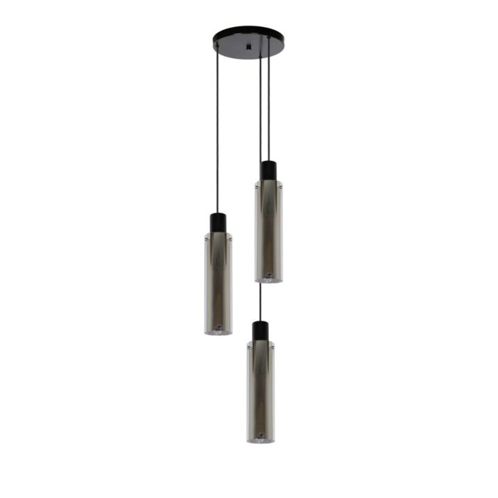 Grå pendler lampe modern, Orlando