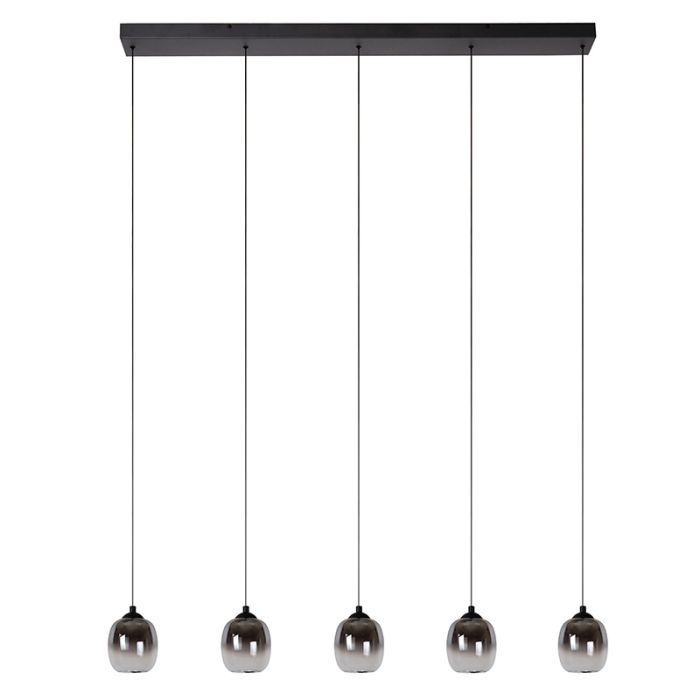 Grå pendler lampe modern, Tamino, 5,6W, 3000K LED