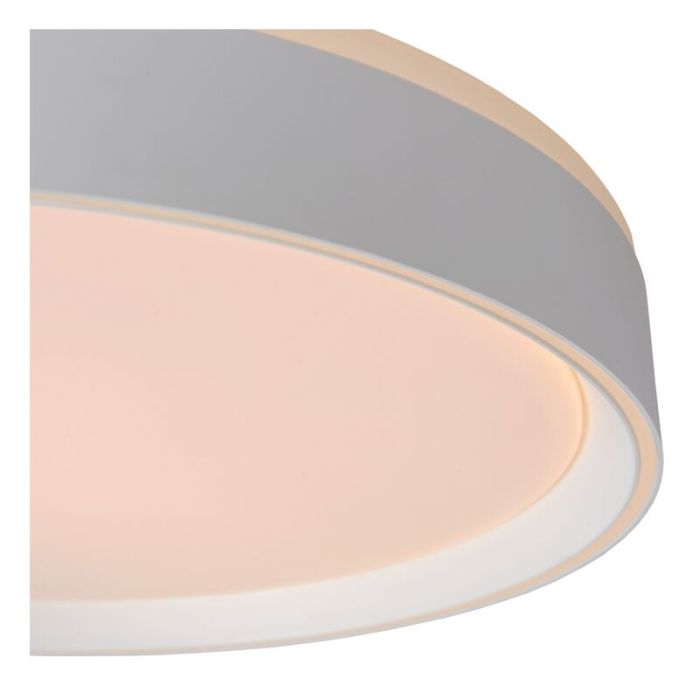 Hvid plafond modern, Nuria, 24W, 2700K LED