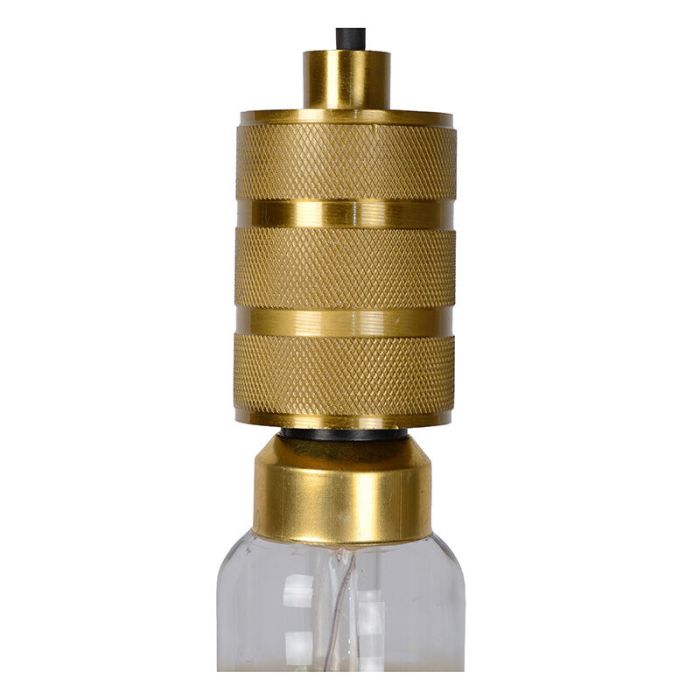 Guld pendel lampe spisebord klassisk, Jova