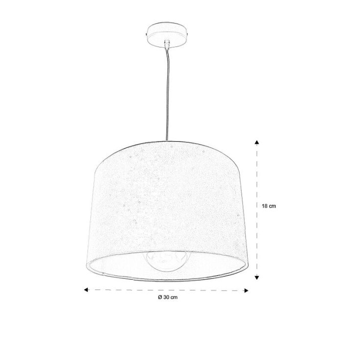 Modern pendler lampe guld, Urvin